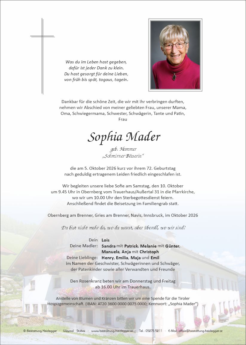 Sophia Mader